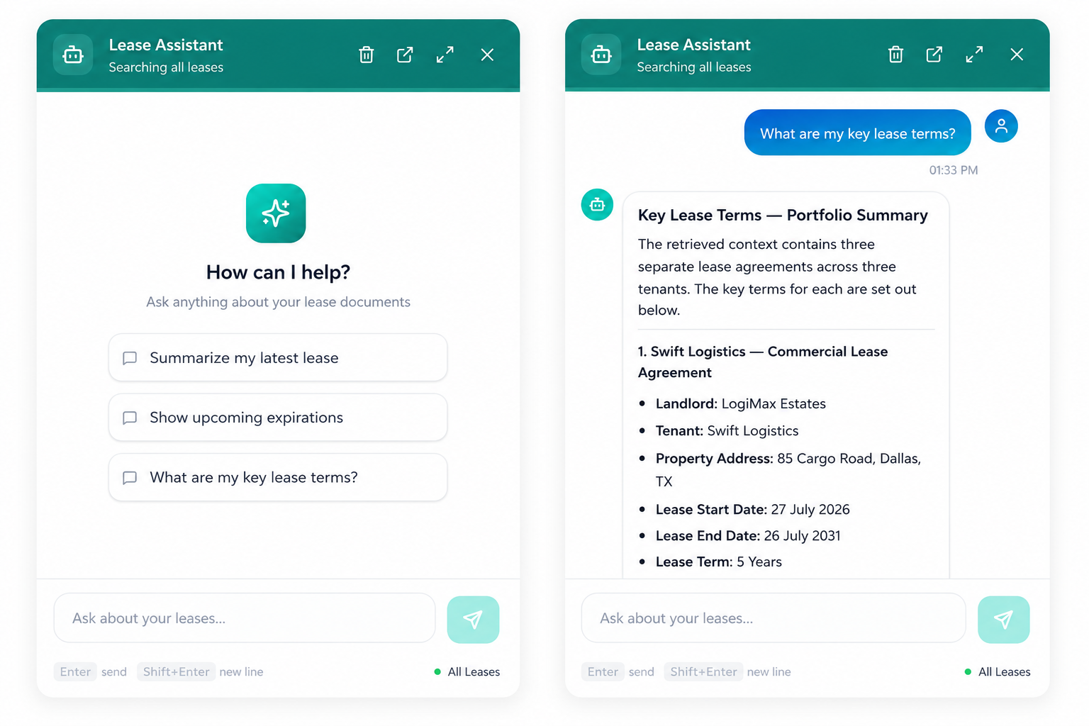 Ask Your Portfolio a Question screenshot