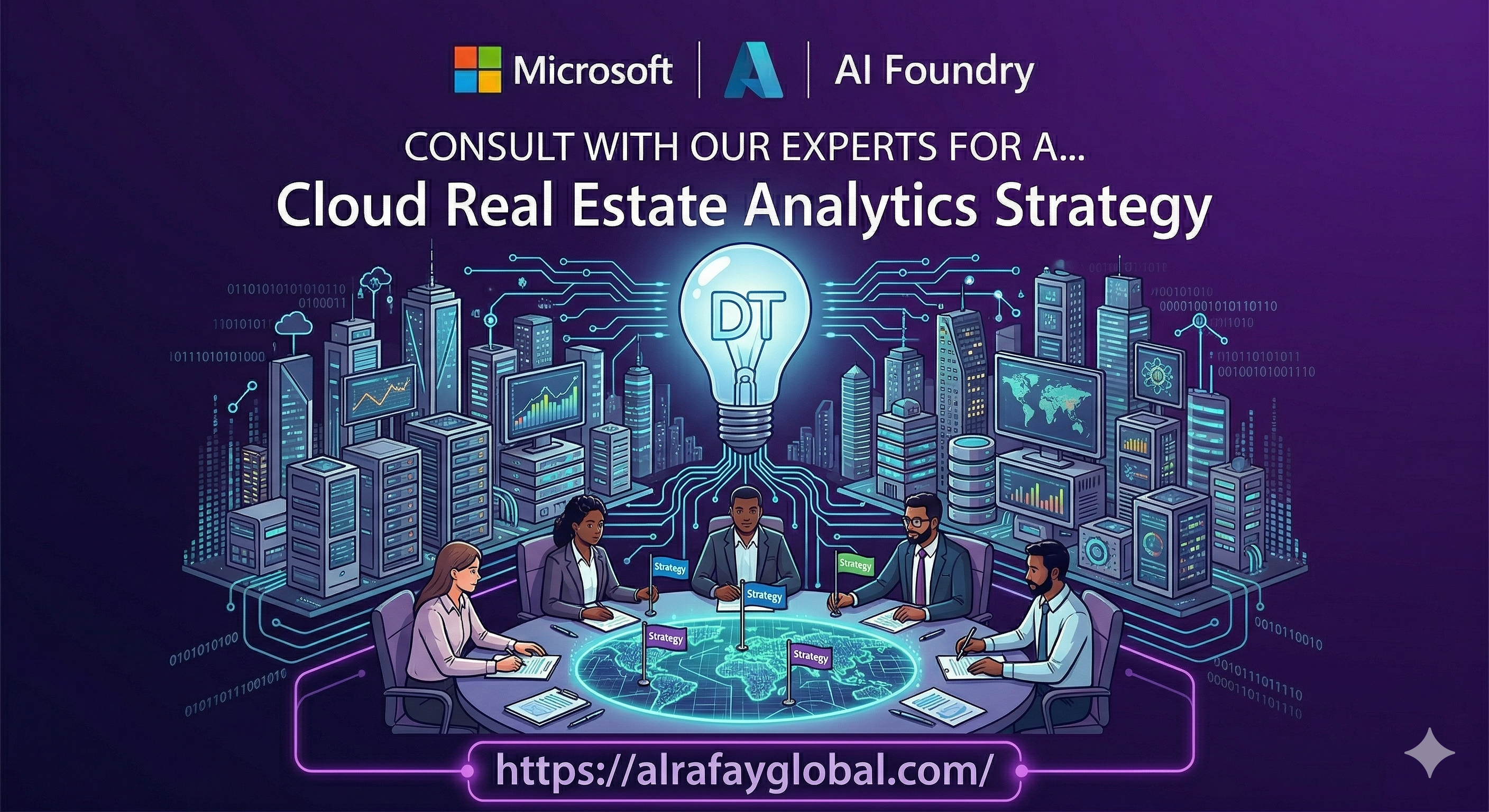 Cloud-based real estate analytics dashboard showing property portfolio data and REIT metrics
