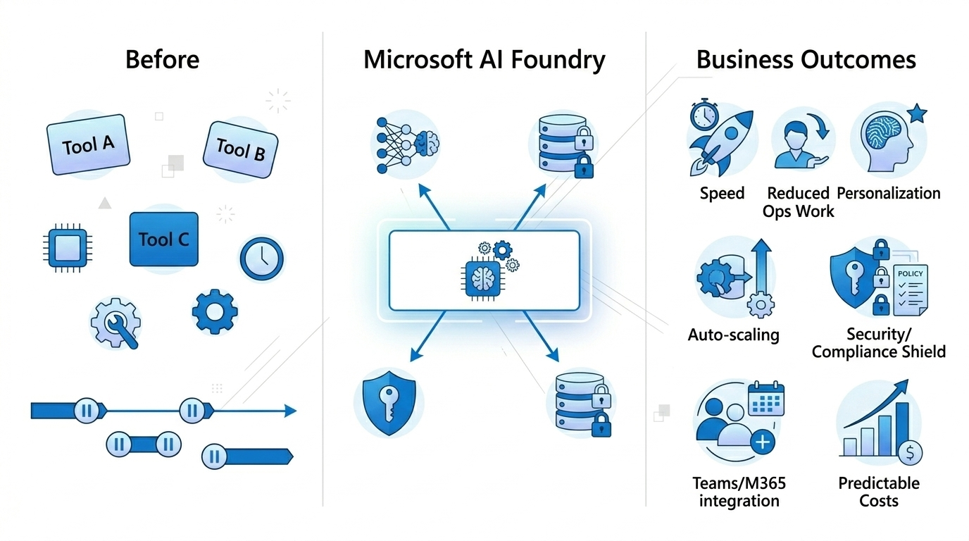 Key features of Microsoft AI Foundry for enterprise implementation
