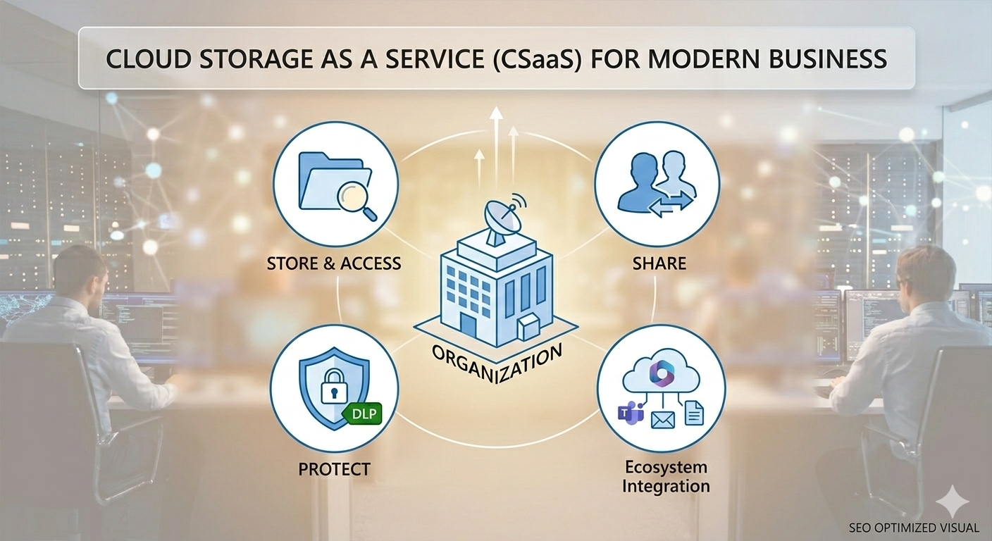 Cloud storage as a service model for modern businesses