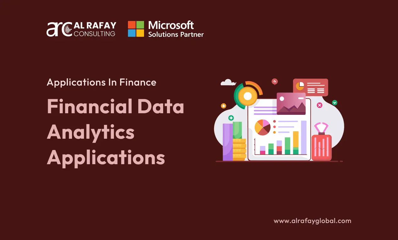 Financial data analytics dashboard showing charts and financial metrics
