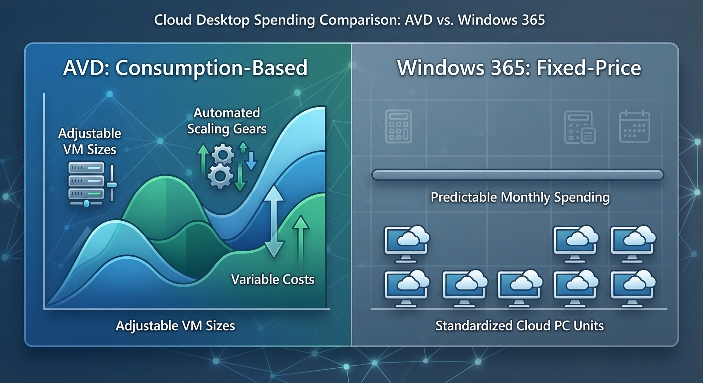 Security and endpoint management model for AVD and Windows 365