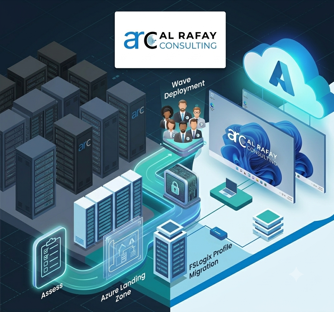 Citrix to Azure Virtual Desktop migration architecture