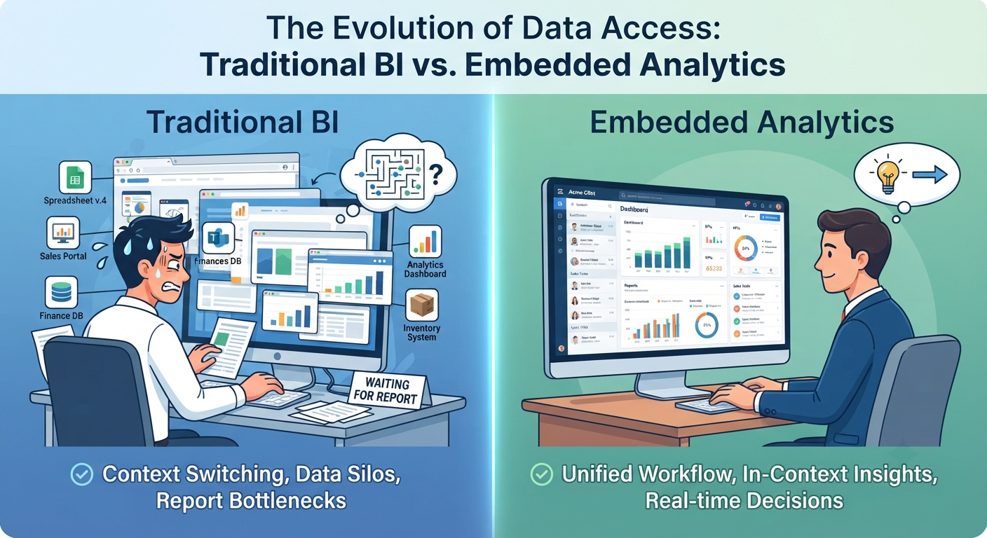Security model for embedded analytics with RLS, OLS, and tenant isolation