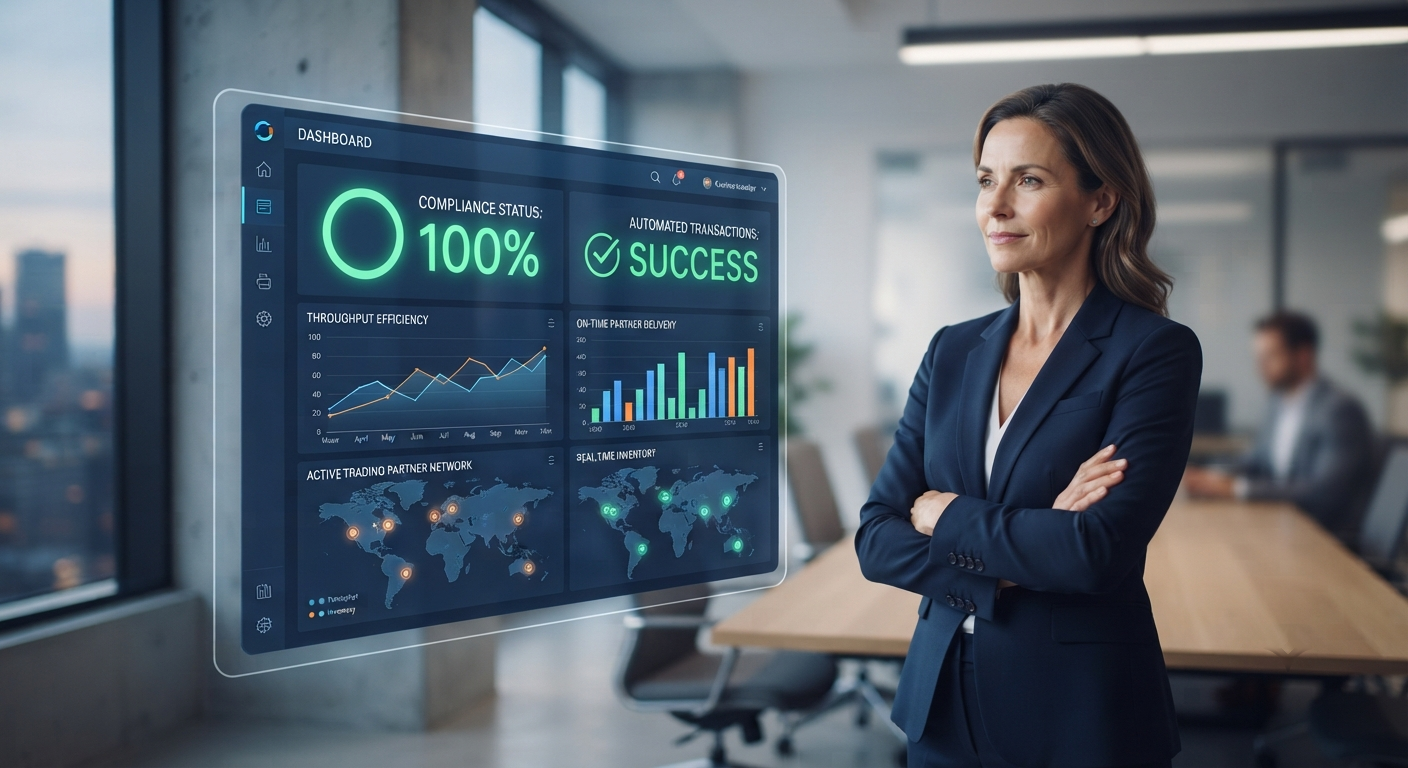 EDI integration roadmap showing standards, validation, and trading partner onboarding