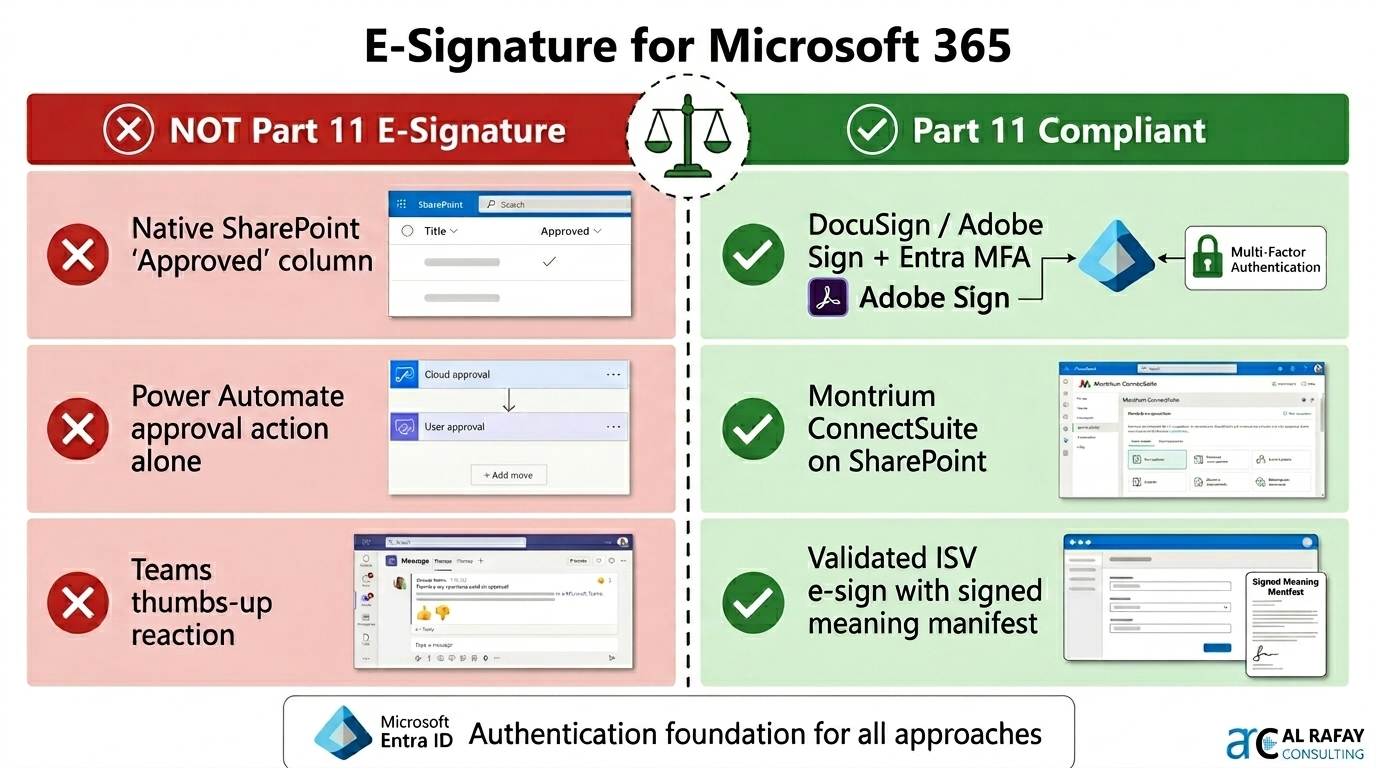 Microsoft 365 as the GxP compliance platform for pharmaceutical, biotech, and medical device organizations