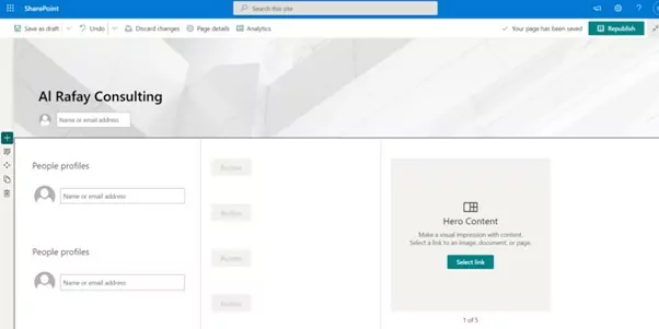 How to Improve SharePoint Pages User Experience use horizontal spaces